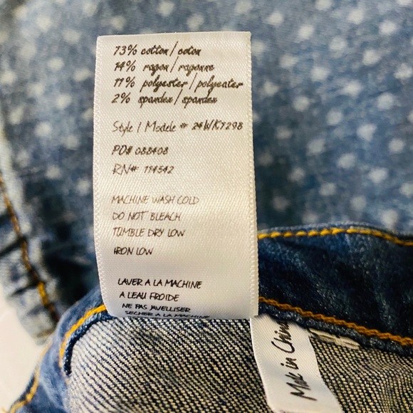 NWT BLANKNYC GIRLS POLKA DOT SKINNY JEANS SZ 14 - Picture 8 of 11